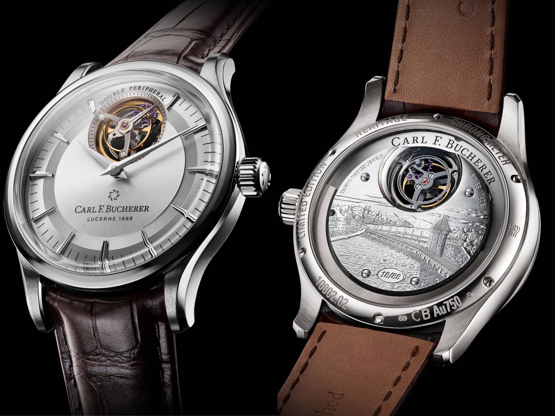 Carl F. Bucherer: un nuevo diseño en la colección Heritage