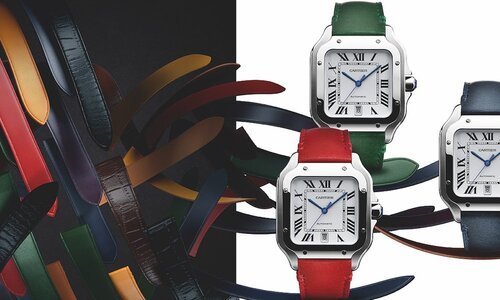 Una mirada de cerca a la nueva colección Santos de Cartier 