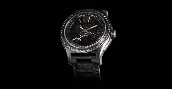 deLaCour Presenta el Promess Glamour Black en el Jewellery Arabia 2012