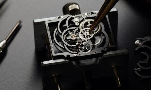 CHANEL - PREMIÈRE CAMÉLIA SKELETON WATCH