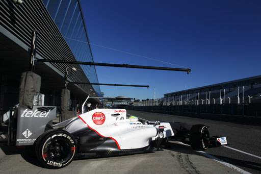 El coche Sauber C31 F1