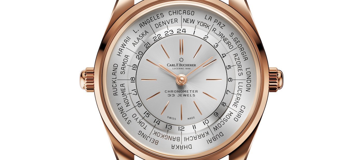 La nueva versión del Heritage Worldtimer de Carl F. Bucherer