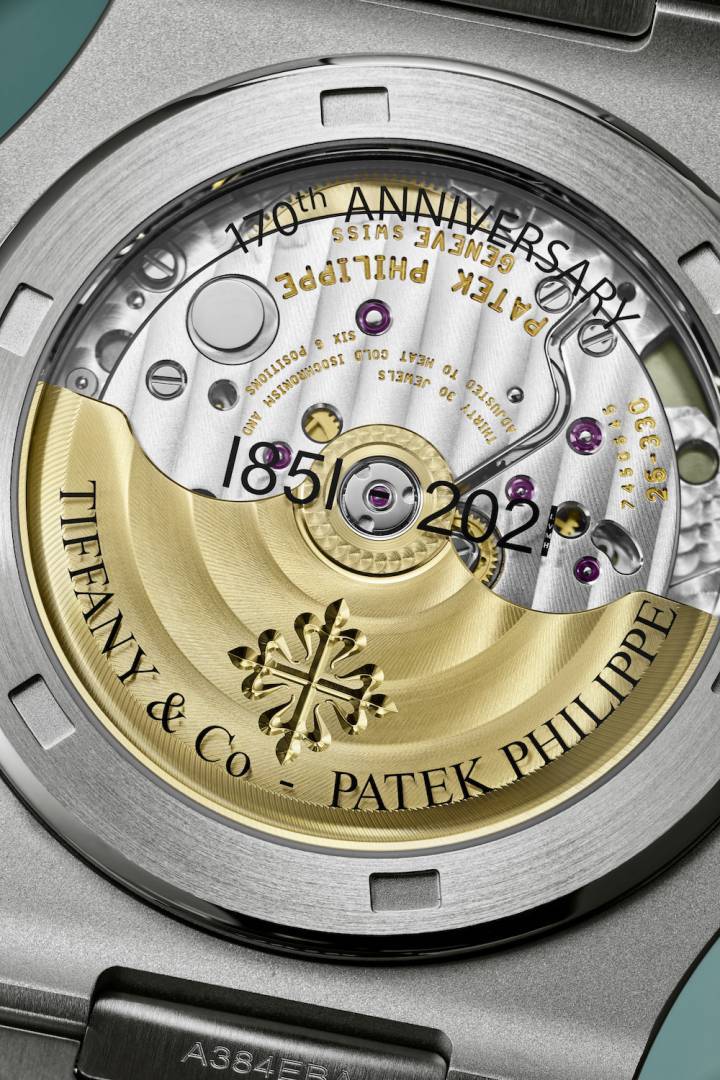 Patek Philippe se asocia con Tiffany & Co. para un exclusivo Nautilus