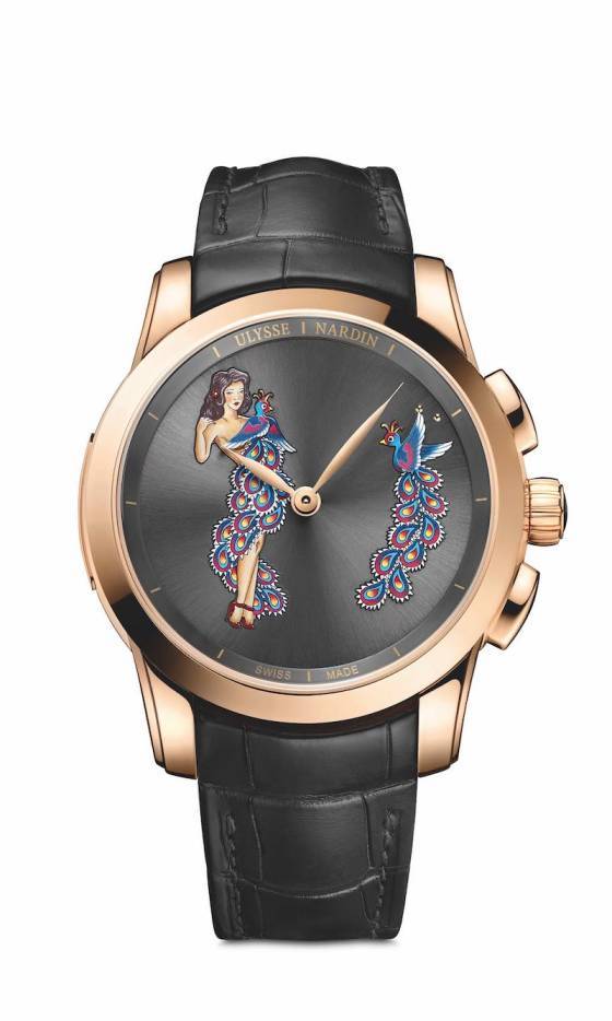 Ulysse Nardin canaliza el encanto de la chica pin-up