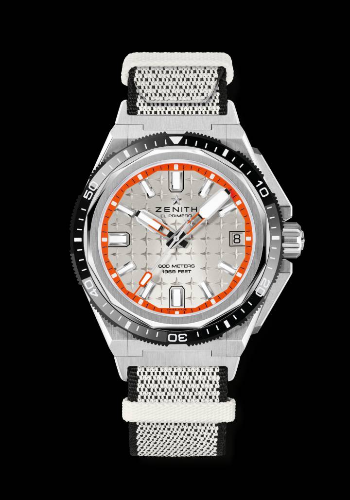 Zenith Defy Extreme Diver presenta una nueva esfera de color blanco plateado