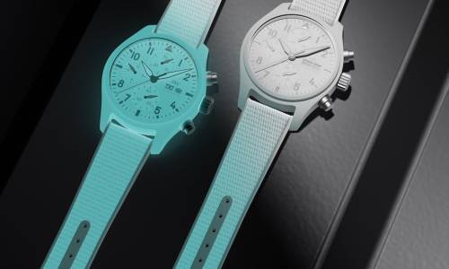 IWC presenta el primer reloj cerámico totalmente luminoso con tecnología Ceralume®