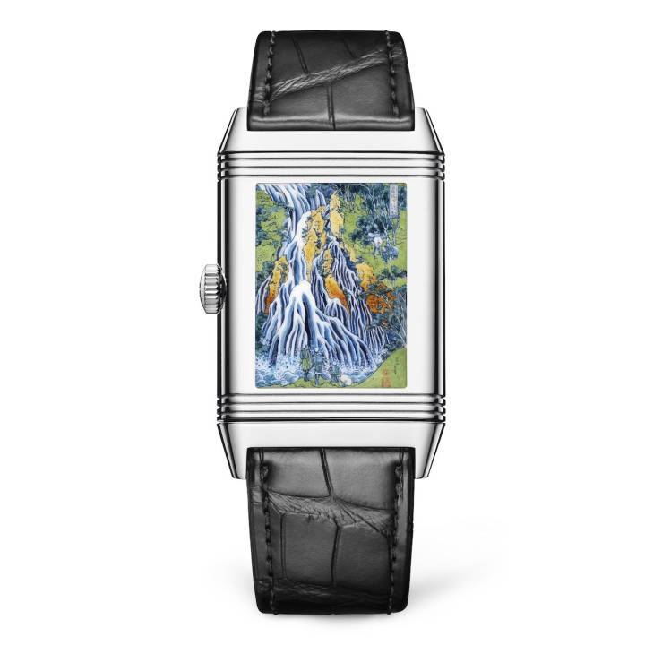 el sutil Reverso Tribute Enamel Hokusai de Jaeger-LeCoultre