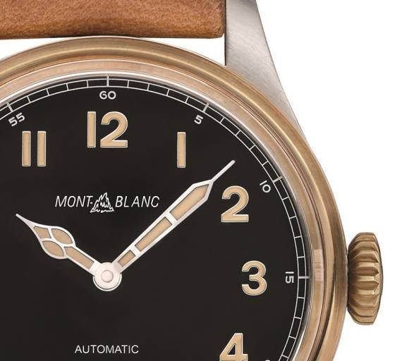 El giro vintage en bronce de Montblanc