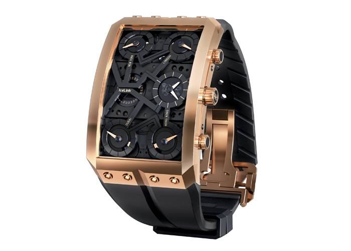 Zermatt Gold VII en Oro Rosa de IceLink (frente)