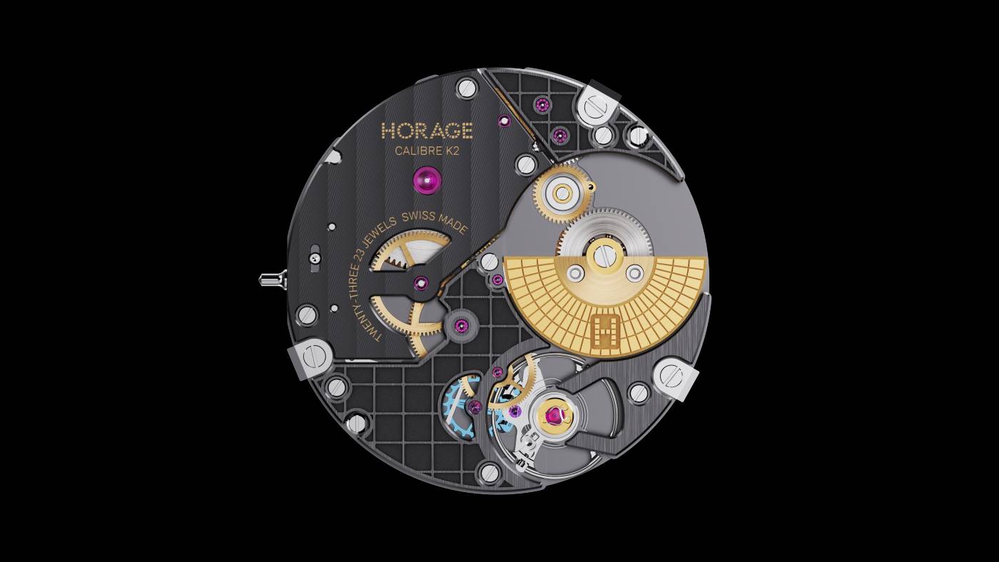 Horage anuncia un reloj con micro-rotor y muelle del volante de silicio