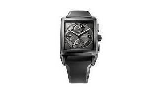 Pontos Chronographe Rectangulaire Full Black Una carrera contra el tiempo