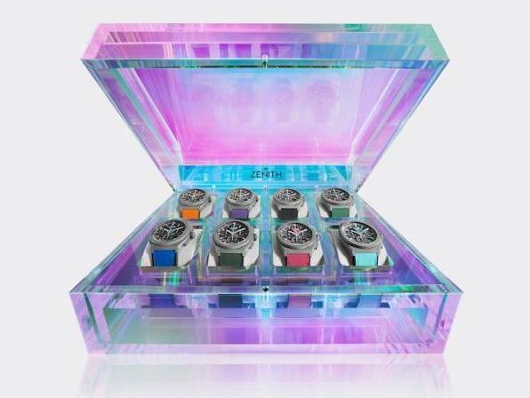 Zenith presenta el juego de cajas «Ultra Colour» Defy 21