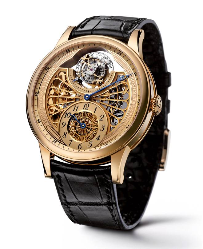 Automatic Tourbillon Regulator de L. Leroy