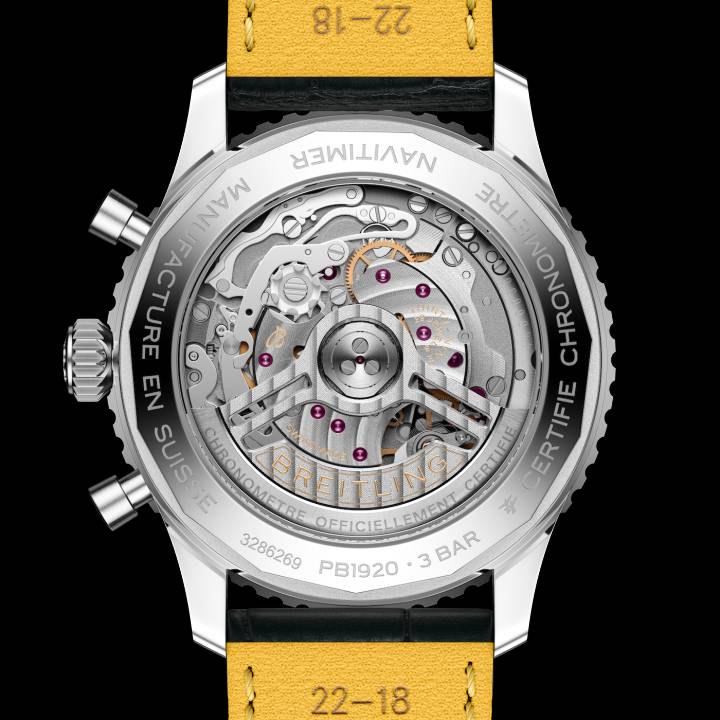 El nuevo cronógrafo con calendario perpetuo Navitimer B19 azul hielo de Breitling