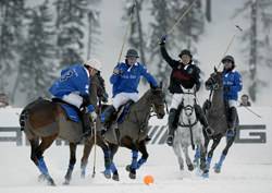  Cartier en la Copa Mundial de Polo sobre Nieve