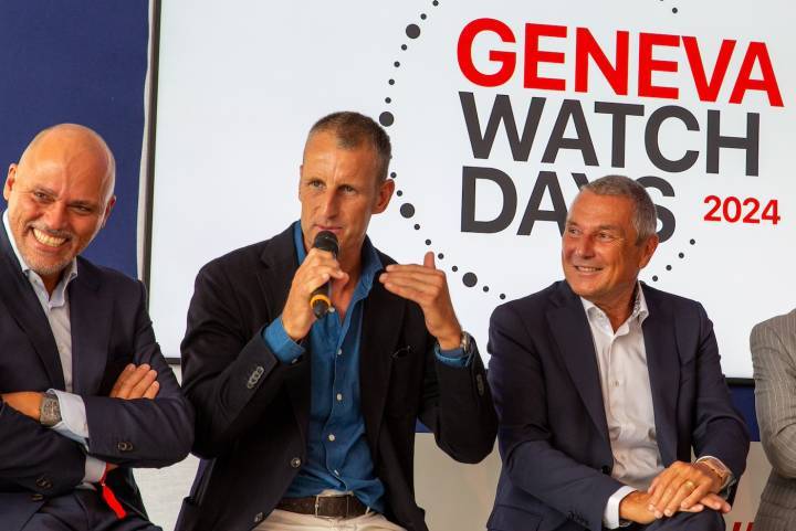 La conferencia de prensa en Geneva Watch Days