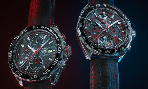 TAG Heuer lanza dos nuevas piezas de colaboración con Mario Kart