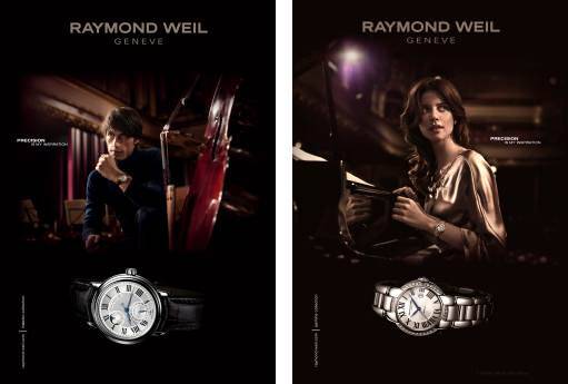 Raymond Weil - Nueva Campaña Publicitaria para el 2011-2012
