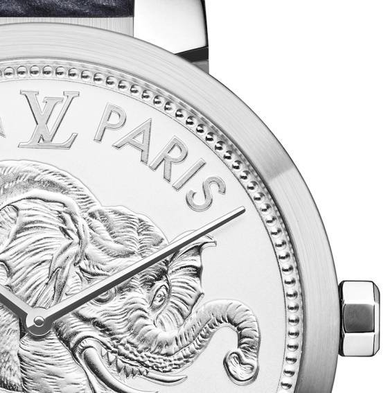 Presentando el Tambour Slim Monogram Savane de Louis Vuitton