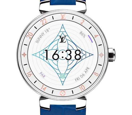 Presentando el Tambour Horizon Monogram White