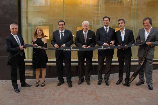 Ceremonia de apertura de la nueva boutique de Vacheron Constantin en Estambul