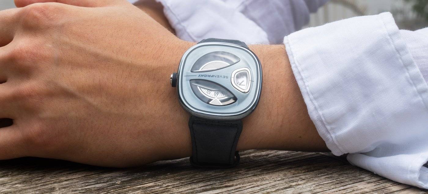 La nueva serie ME3/01 de SevenFriday, también conocida como “Stone blue”