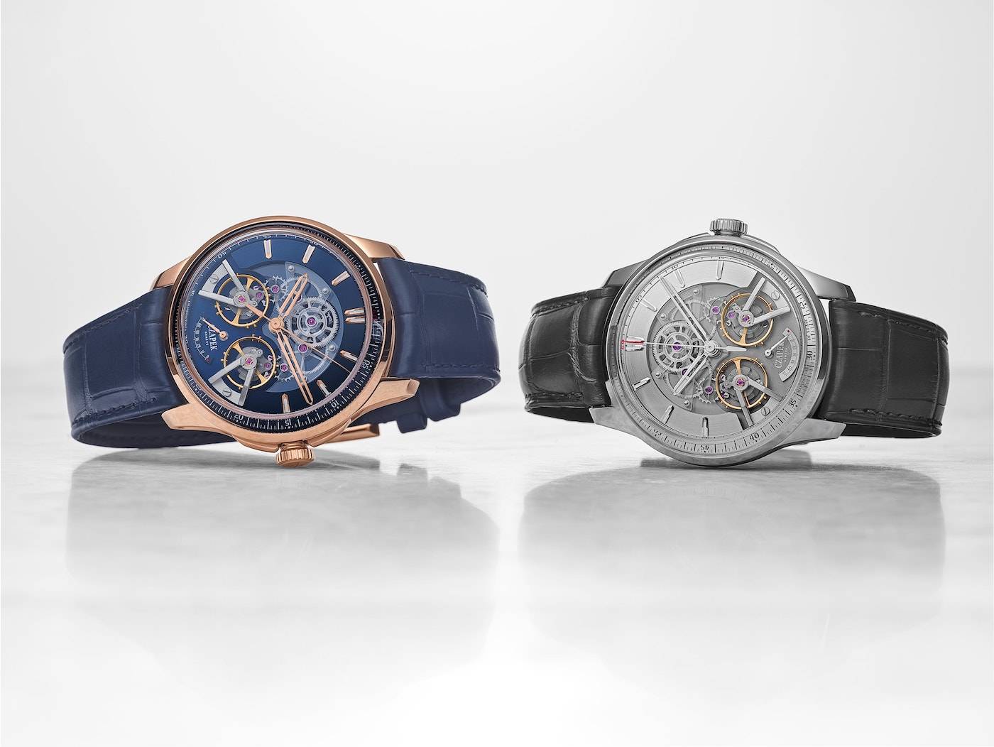 Czapek & Cie presenta la Place Vendôme Complicité con escapes dobles en el lado de la esfera