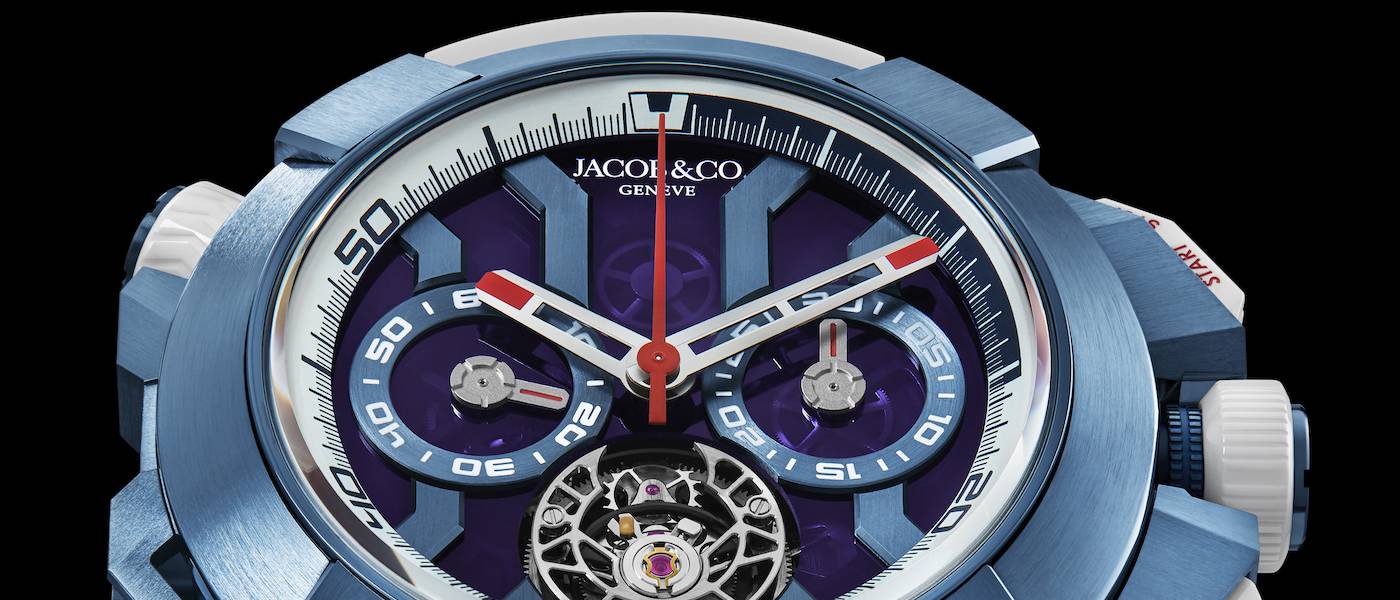 Jacob & Co. escoge el azul para el Epic X Chrono Tourbillon