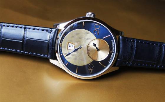 Alexander Shorokhoff anuncia un reloj de horas saltantes en la serie Crossing