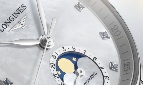 Longines presenta un nuevo Moon Phase de 34 mm en su colección Master