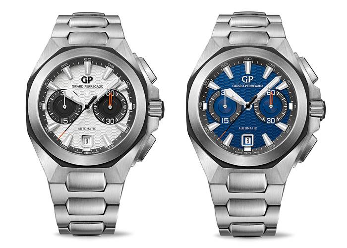 El Girard-Perregaux Chrono Hawk con brazalete de acero