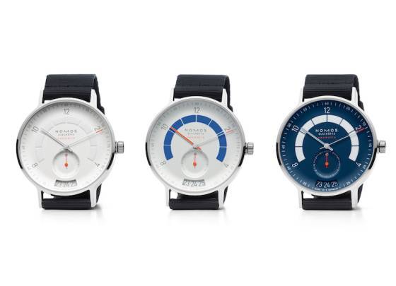 NOMOS Glashütte se vuelve deportiva con el nuevo reloj neomatik «Autobahn»