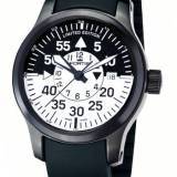 Fortis 672.18.11 K B-42 Black Cockpit GMT (Correa de Caucho Natural)