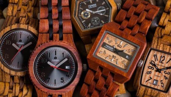 Tense Wooden Watches desde un muy frío lugar