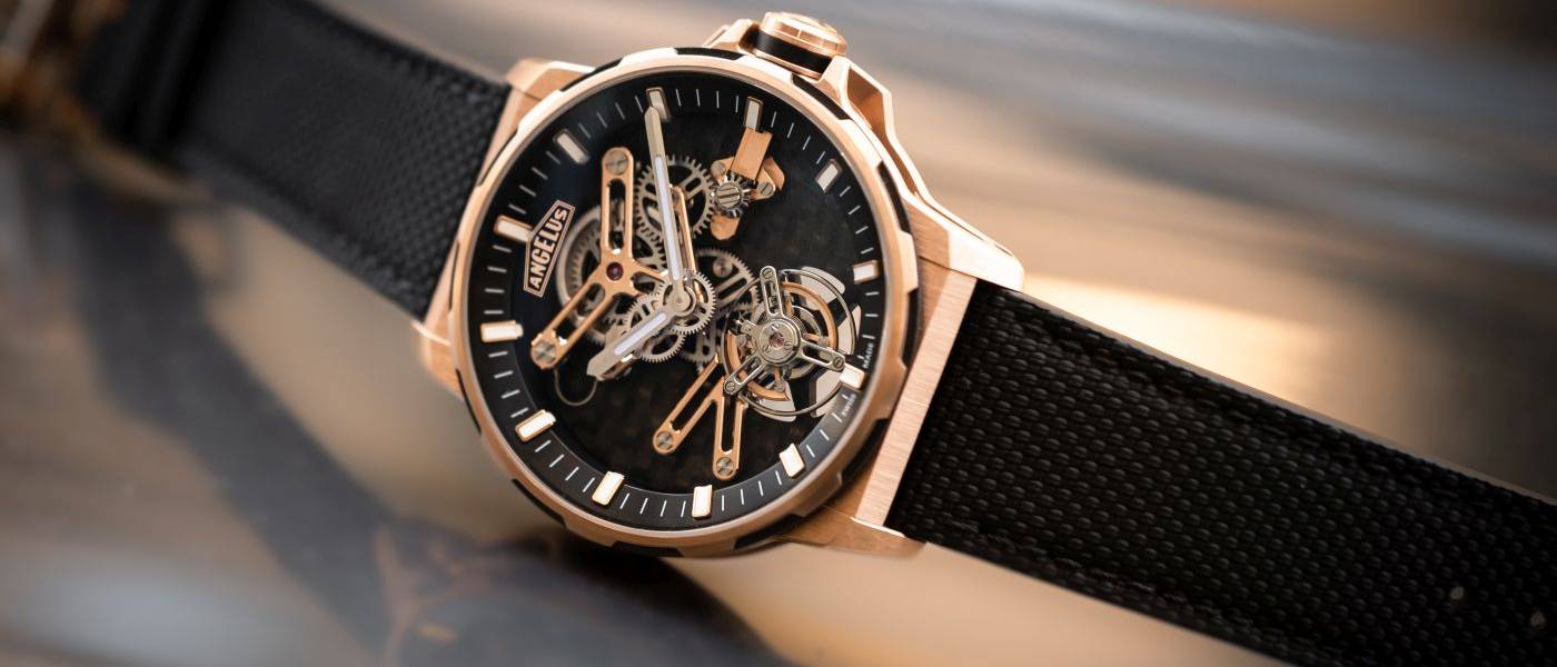 Presentando el Angelus Gold & Carbon Flying Tourbillon