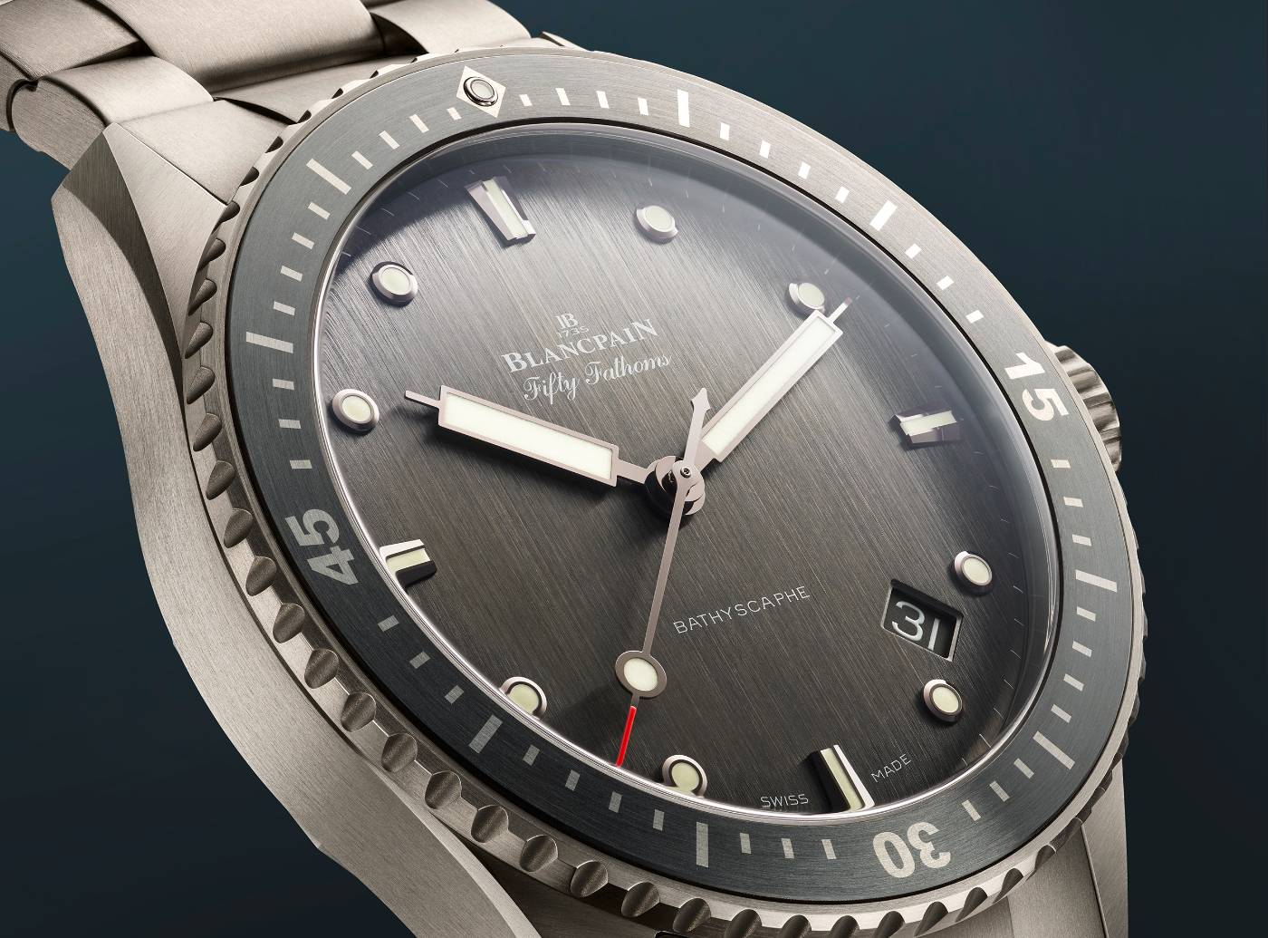 Blancpain presenta un nuevo Bathyscaphe en titanio