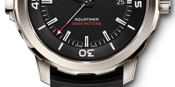 IWC lanza el Aquatimer Ocean 2000 edición especial