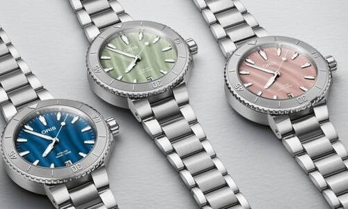 Oris presenta nuevas variaciones de su Aquis Date