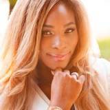 Serena Williams llevando un Royal Oak de 37mm en oro rosa de Audemars Piguet