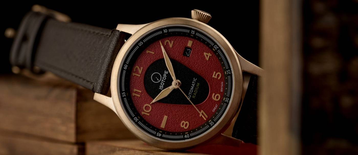Isotope Watches presenta el reloj Old Radium Bronze Pilot 