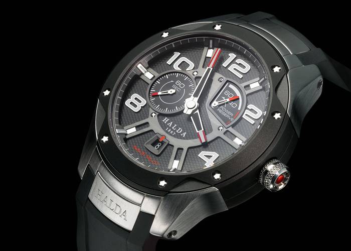 El Halda race chronograph - especialmente desarrollado en colaboración con los pilotos de F1