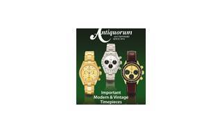 Unico Patek Philippe & Excepcional Colección de Rolex Daytona en la Subasta de Mayo de Antiquorum
