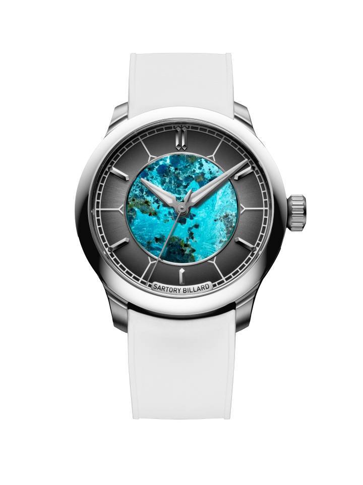 Sartory Billard SB04-E Chrysocolla Platinum