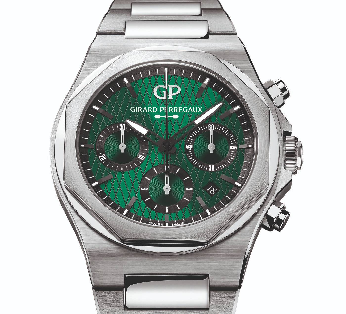 Girard-Perregaud presenta el Laureato Chronograph Aston Martin Edition