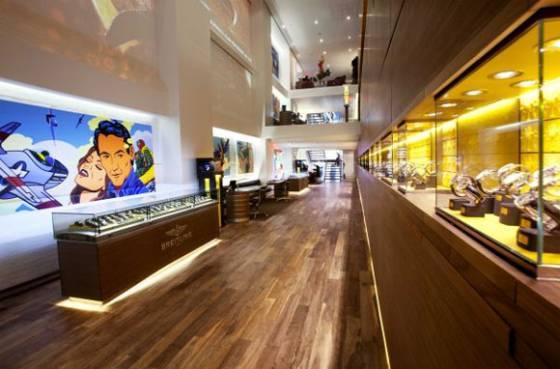 Breitling inaugura su primera tienda de marca en el corazón de Manhattan
