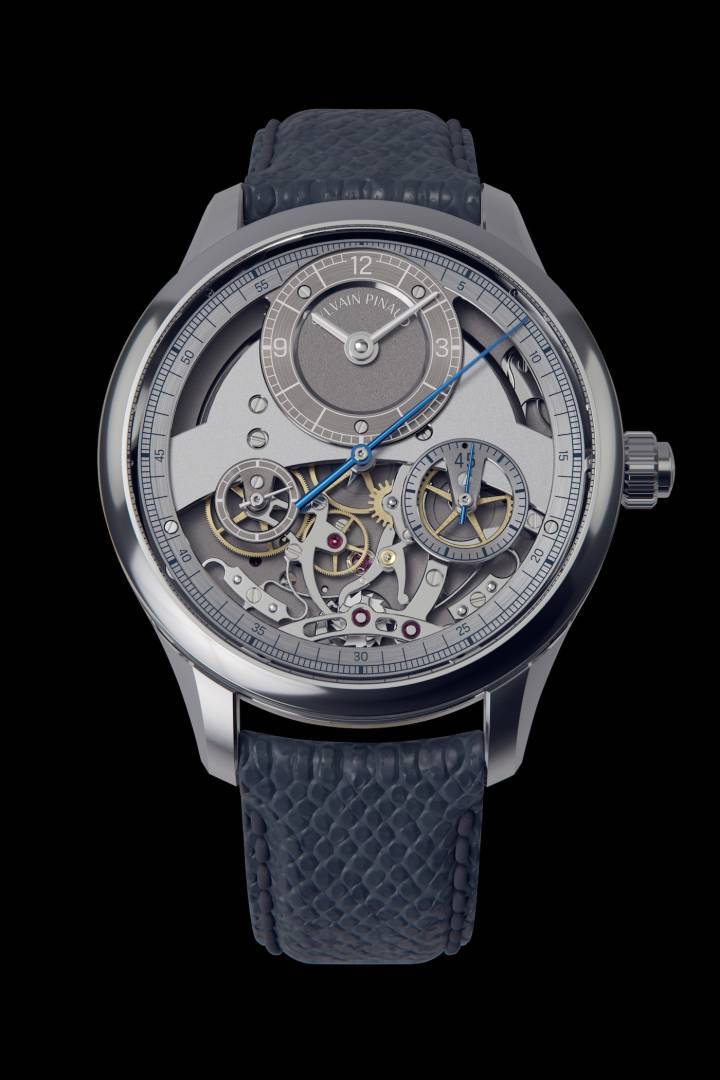 Chronograph Monopoussoir Sylvain Pinaud x Massena LAB