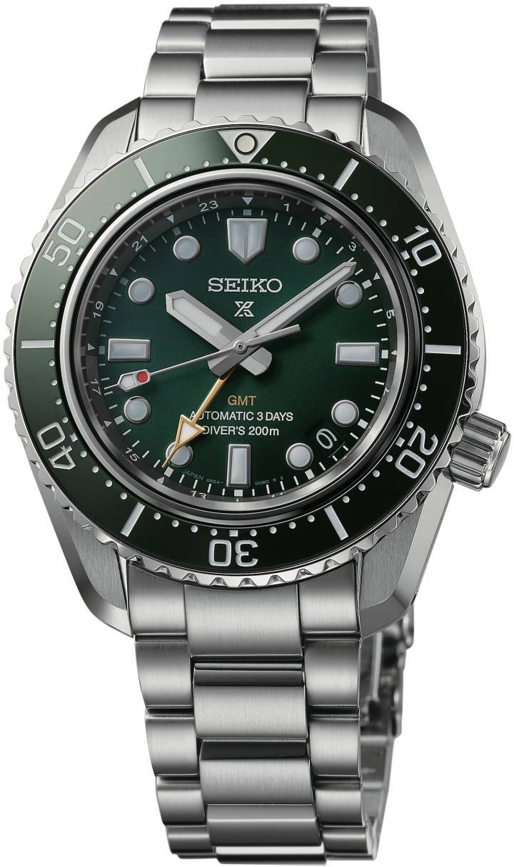 Un reloj de buceo mecánico GMT se une a la colección Seiko Prospex
