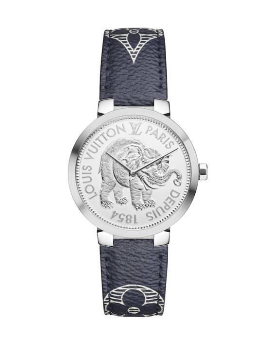 Presentando el Tambour Slim Monogram Savane de Louis Vuitton