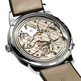 El reverso del Master Ultra Thin Minute Repeater Flying Tourbillon