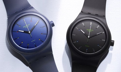 Swatch presenta los modelos Sistem51 bio-recargables